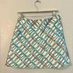 Adidas Neon Abstract Golf Skort